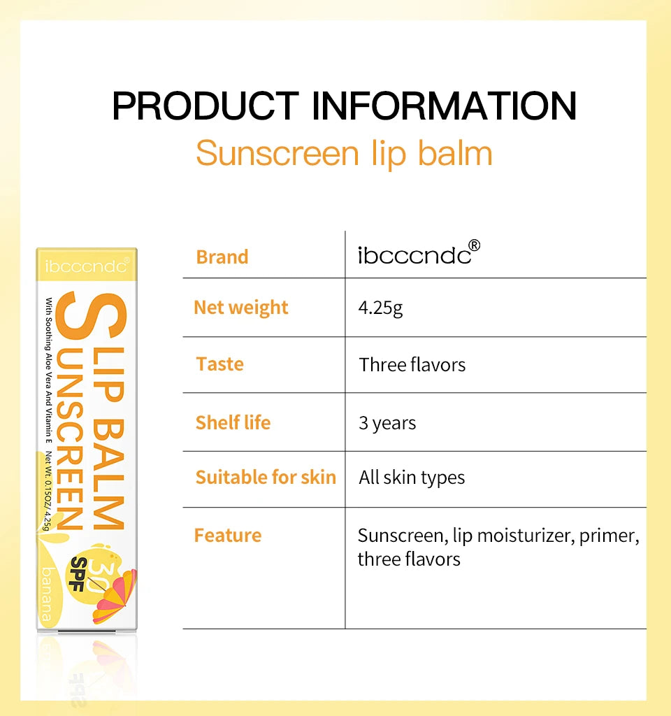 Sunscreen Lip Balm lipstick | SPF 30 UVA Protection Lips Moisturizer | westo voga